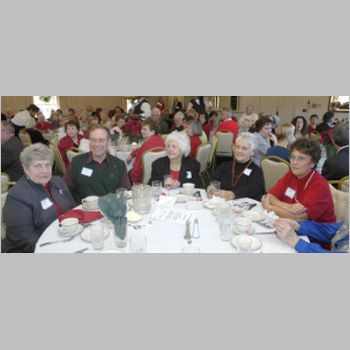 076 JoAnn and Winston Barrows, Dorothy Pouliot, Eva Hollingsworth, Judy Silvia among the crowd of revelers.jpg