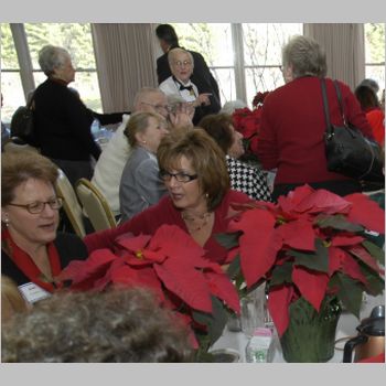 083 Joan Coughlin, Patricia Hankey checking door prize tickets.jpg